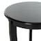 Safavieh Heather Pedestal Side Table - Distressed Black AMH5711B - alternate 3